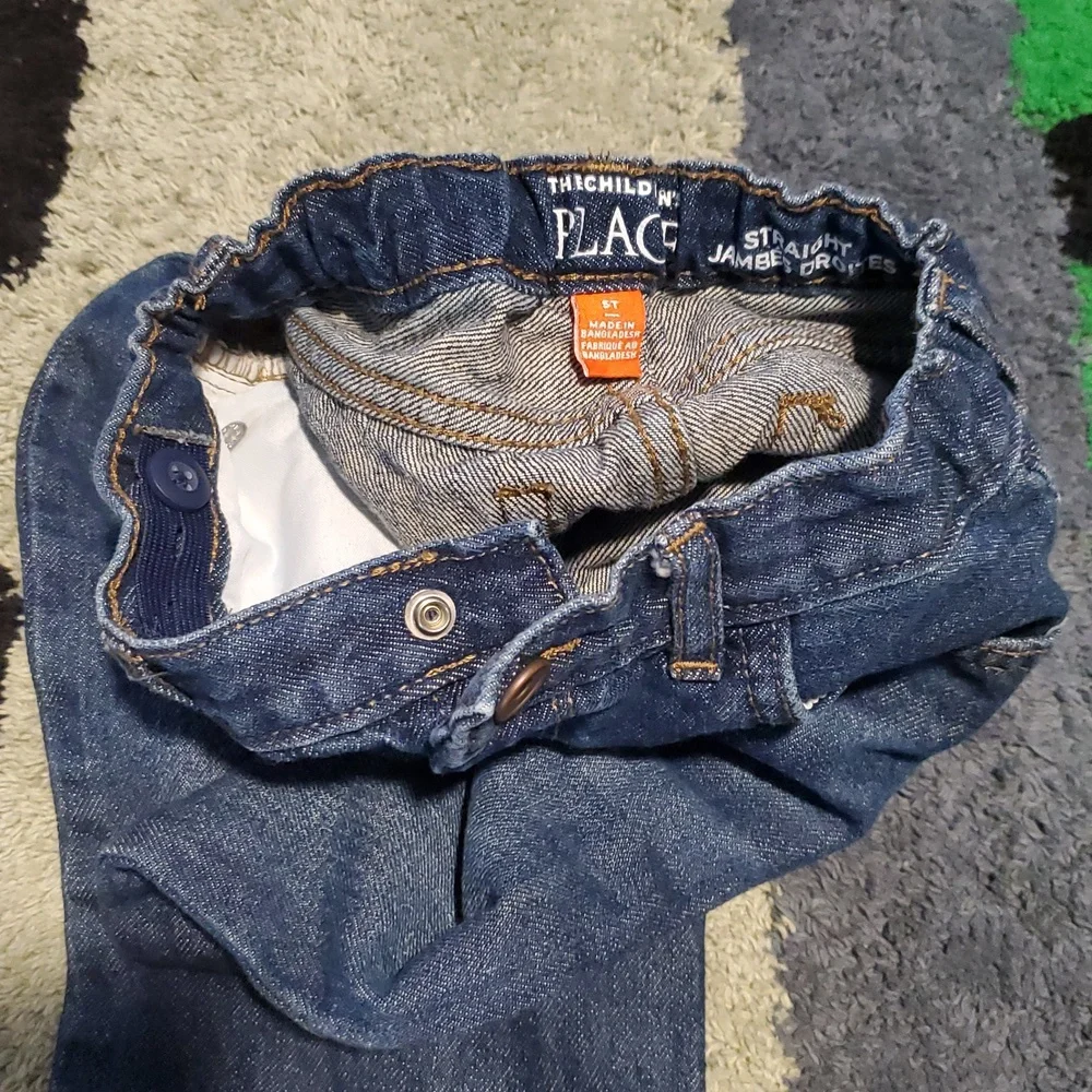 The Children's Place Dark Blue Relaxed Jeans
